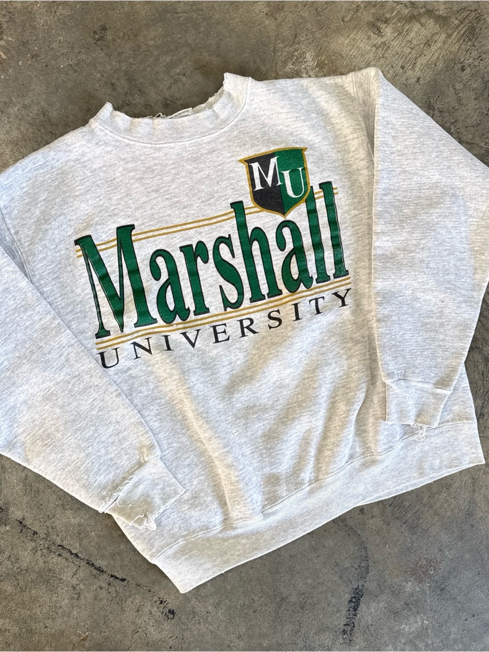 90s Marshall University Crewneck